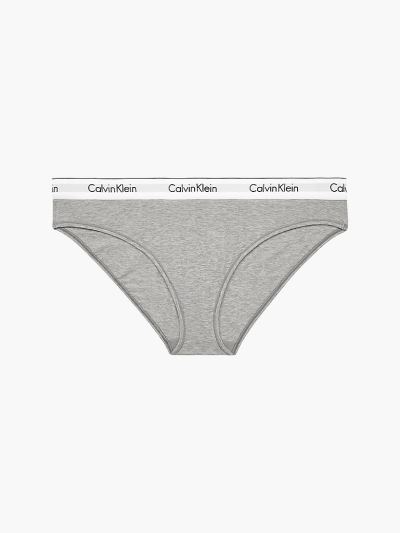 Calvin Klein Underwear HU217719 | Calvin Klein Modern Cotton Plus Size Női Bikini Alsó Szürke